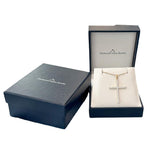 Lab Grown Diamond Cross Necklace 1/4-1/2 cttw F-G Color, VS2-SI1 Clarity in S...