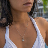 Diamond Pendant Necklace 1/5 cttw Natural Diamonds in 14kt Yellow Gold Plated...