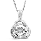 Dancing Diamond Neckalce