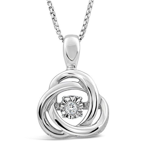 Dancing Diamond Neckalce