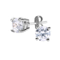 Certified Lab Grown Diamond Stud Earrings 14K Gold | IGI Certificate F-G Colo...