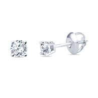 Diamond Stud Earrings 1/4 cttw to 1 cttw in 14kt White Gold